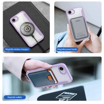 Dux Ducis Skin X Pro dirbtinos odos dėklas su magsafe - violetinis (Apple Iphone 16e/Iphone 17e) Dux Ducis Skin X Pro dirbtinos odos dėklas su magsafe - violetinis (Apple Iphone 16e/Iphone 17e)